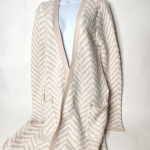 Lemon Women's Size Small Cardigan Chevron
